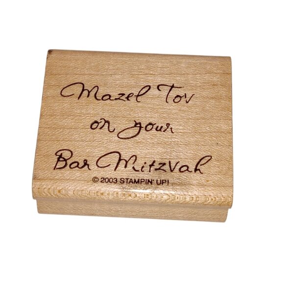 🎯 10 for $10 /Stampin' Up! Mounted Wooden Stamp - Picture 1 of 4